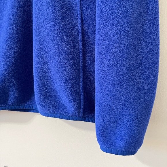 Vineyard Vines Blue Pink Stripe Detail Pullover Fleece Quarter Zip Sweatshirt XS - Picture 6 of 10